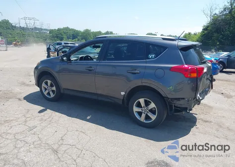 2015 Toyota Rav4 Xle z USA, uszkodzony, nr VIN JTMWFREV2FJ051794